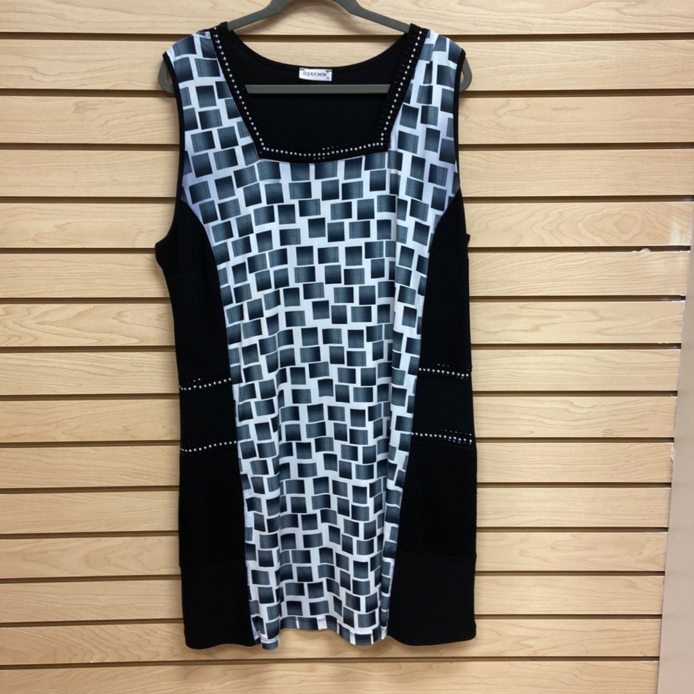 Darkwin fancy women dress Size XL